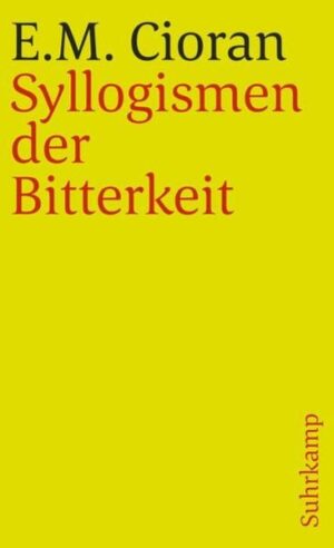 Syllogismen der Bitterkeit